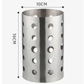 304 thickened storage tube stainless steel chopstick tube kitchen multifunctional chopstick cage for home drain chopstick bucket suit