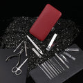 19-piece manicure set: nail clippers, beauty & pedicure care kit, eagle mouth pliers tool wholesale