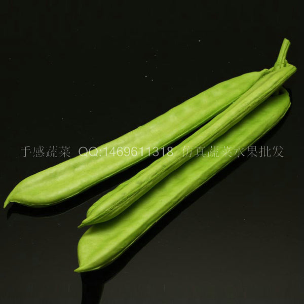 Simulated long beans lentils loofah bitter gourd vegetables home refrigerator agritainment decoration PU beans model decoration