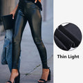 Wish independent station best selling leather pants women's plus size high waist sexy fashion style bottom pants cross-border hot sale