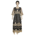 Factory direct cross-border e-commerce: plus size women's mesh, beaded, and embroidered dresses for , , and african markets