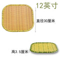 12 round-edged squares (diameter 30cm*height 3.5cm)