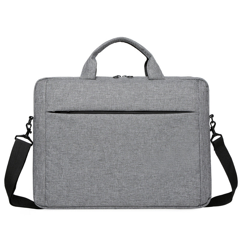 Cross-border laptop bag printing LOGO Oxford cloth shoulder messenger bag business handbag wholesale