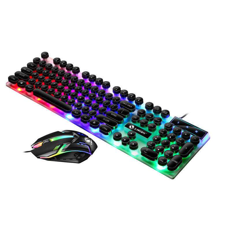 Illuminated wired gaming mouse and keyboard combo - professional manufacturer, customization, oem, and private label services