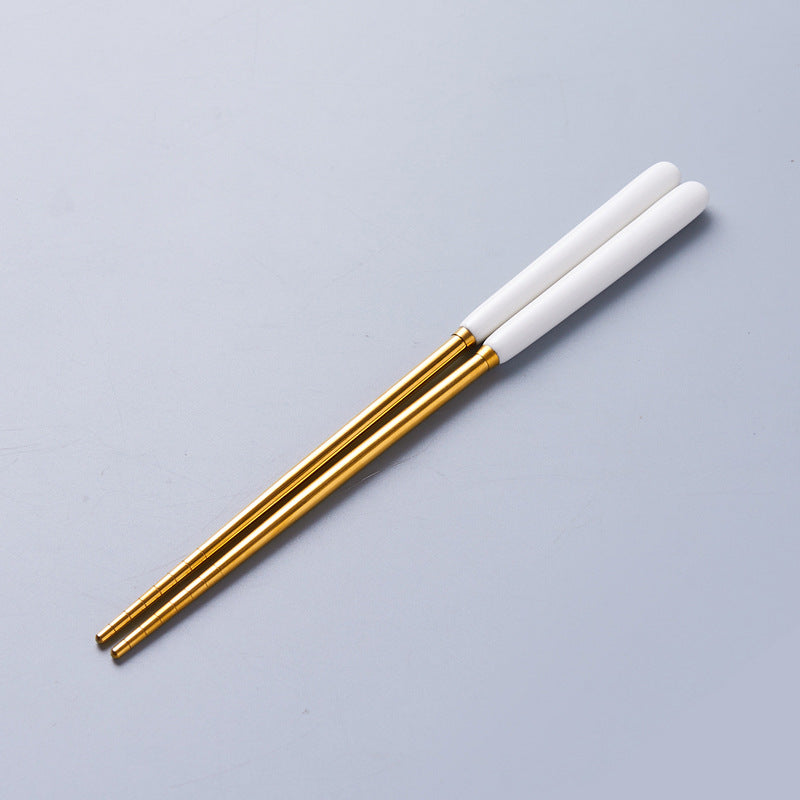 Scandinavianins style ceramic chopstick barrel for home double layer drain chopstick basket knife fork spoon chopstick cage kitchen storage bucket