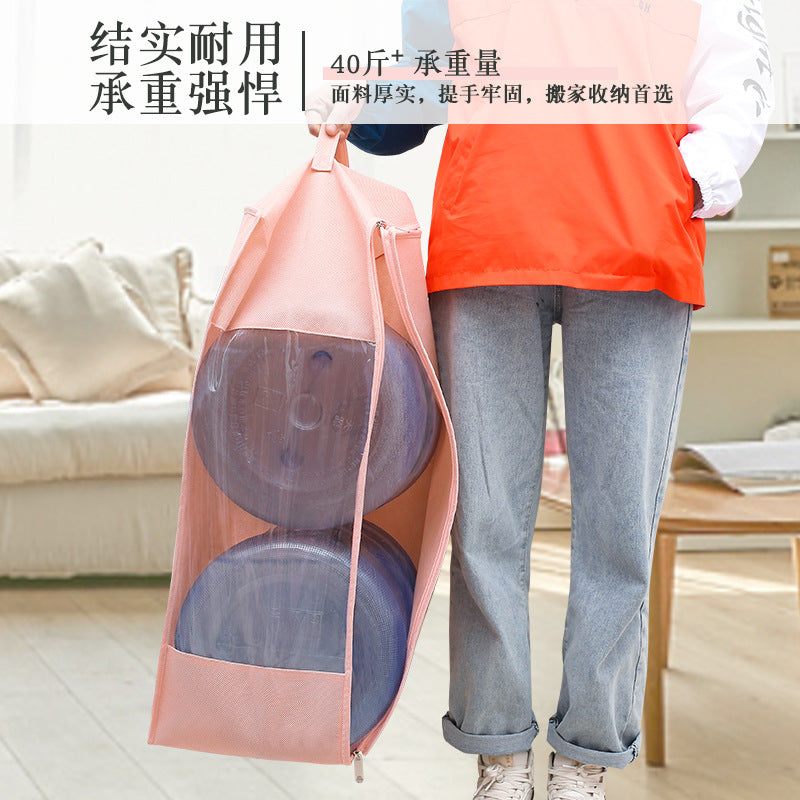 Quilt storage bag Thickened non-woven moving packing bag Fabric household clothes dust bag Finishing bag