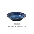 10inch japanese style large sauerkraut fish bowl for home ceramic soup basin kiln turned large soup bowl creative lace bowl wholesale