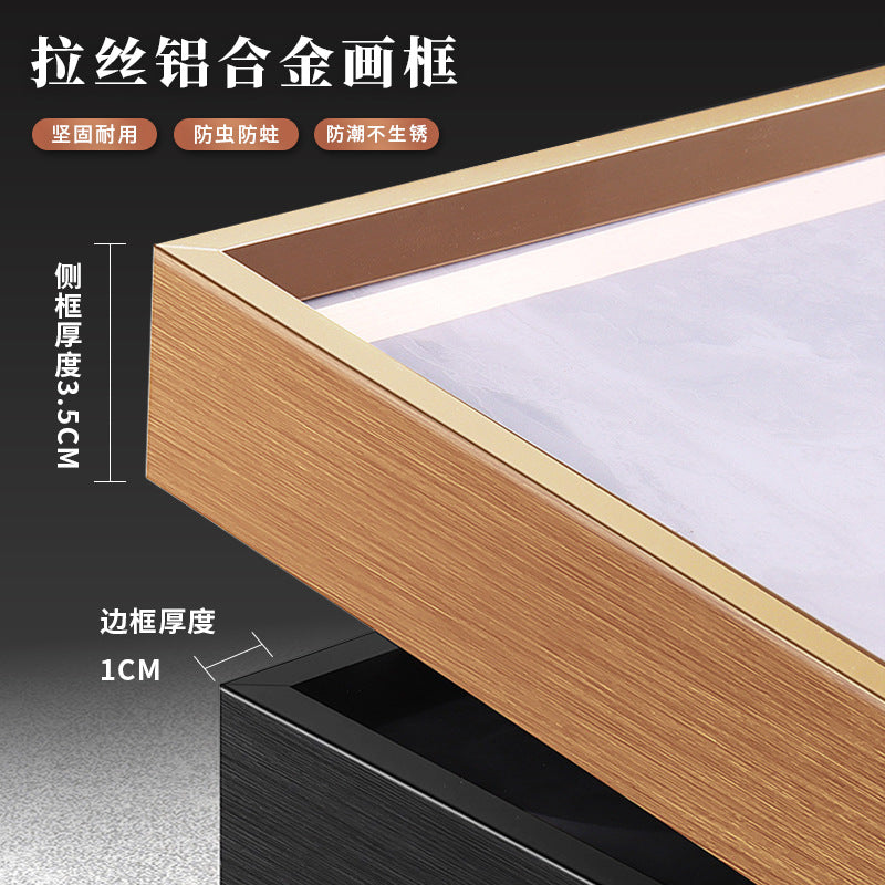 Living room decorative painting light luxury sofa background wall crystal porcelain painting dining room entrance painting meter box hanging painting bedroom bedside painting