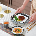 Showcase dining set: nordic light luxury western dinnerware, modern american ceramic tableware - wholesale from manufacturer