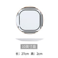 Showcase dining set: nordic light luxury western dinnerware, modern american ceramic tableware - wholesale from manufacturer