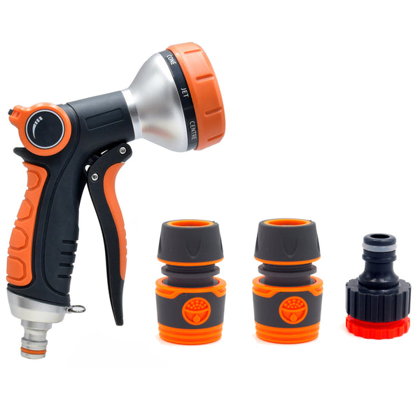 New multi-function garden watering irrigation high-pressure car wash water gun nozzle, wholesale spot  water gun