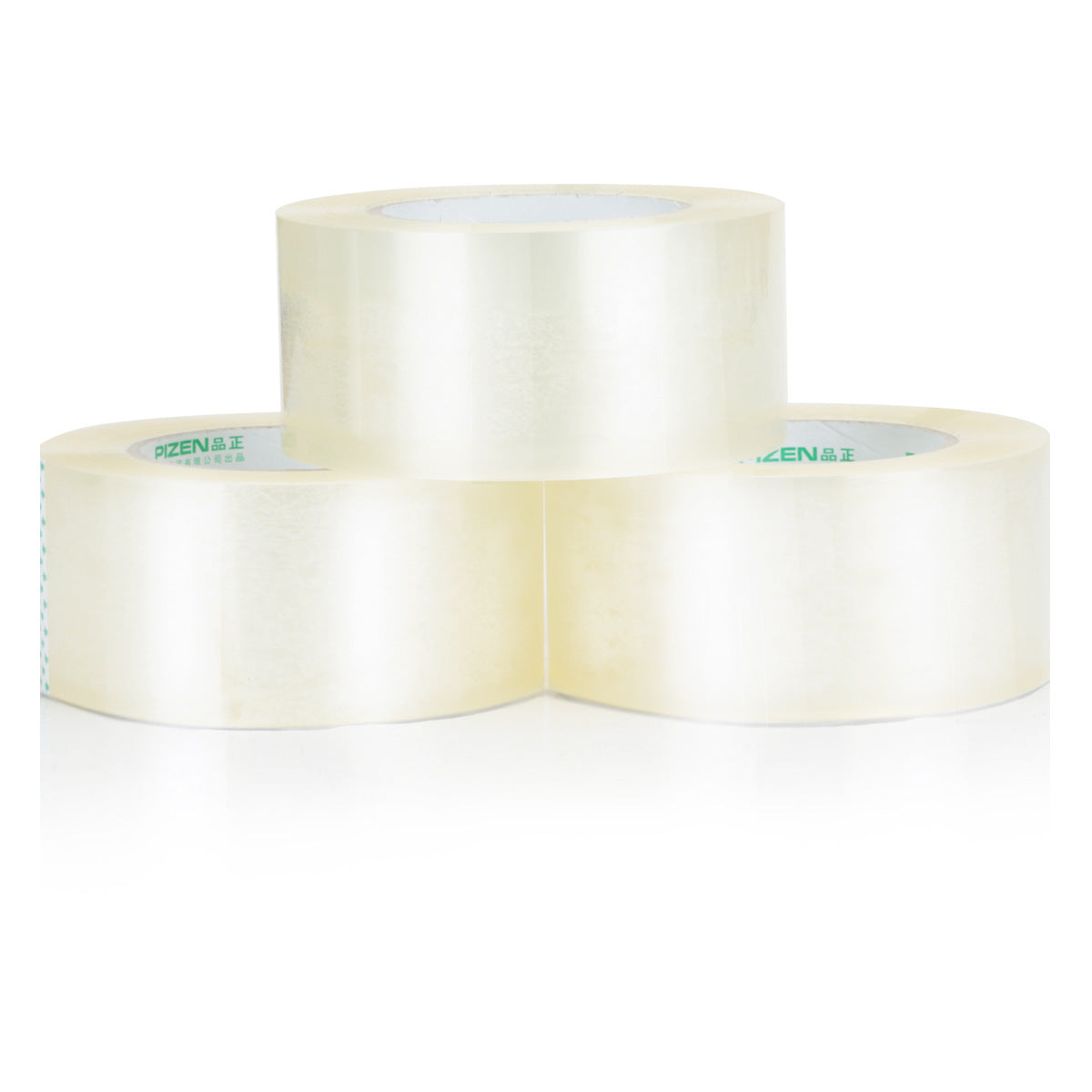 Deli 33195A sealing tape 5 rolls of 60mm large tape 6cm * 100m tape in transparent barrels 5 rolls/drum
