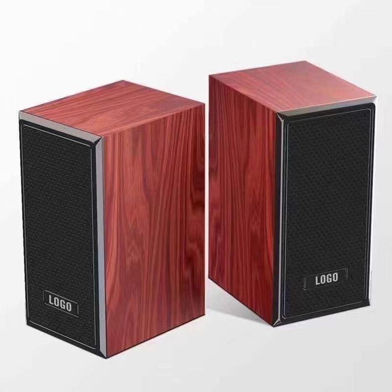 Yu times neutralexport sales speaker 2.0 wooden speaker usb computer small speaker laptop speaker