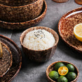 Japanese ceramic dinnerware set - includes bowls, baking dishes, soup plates, steak plates - modern creative tableware for home and hotel use