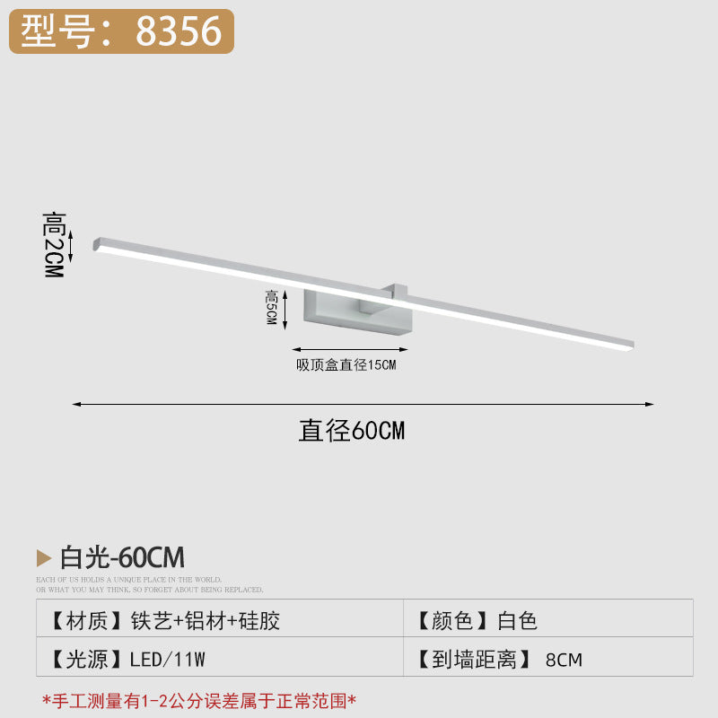 Wall lamp makeup lamp toilet bathroom toilet nordic bathroom mirror cabinet mirror lamp wall lamp LED mirror headlamp