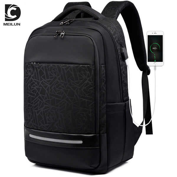 New  men's backpack wholesale Oxford cloth backpack men's large-capacity business laptop gift bag