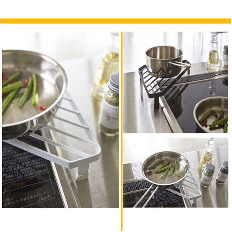Japanese-style seasoning can storage rack, tripod, bathroom storage and finishing rack, small, fresh and simple