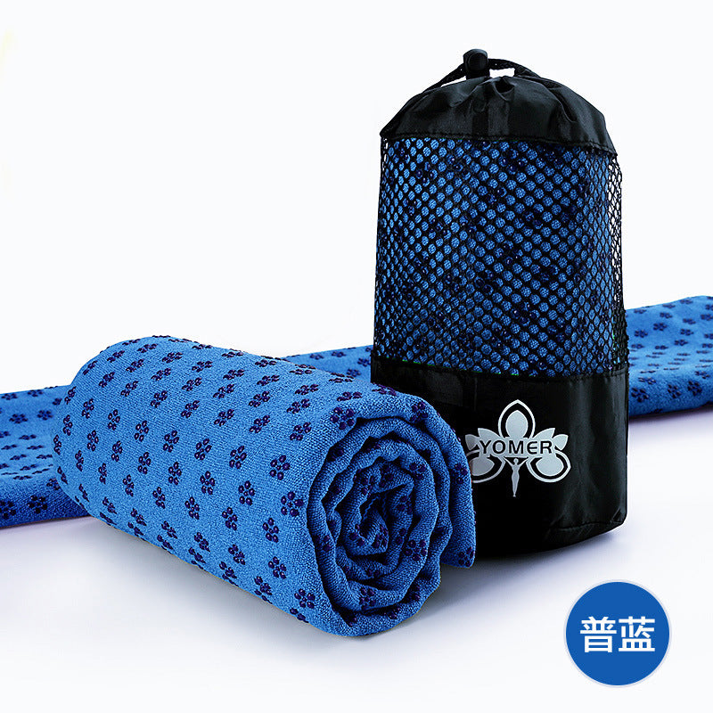 Yoga mat non-slip capsules absorb sweat wholesale blanket yoga supplies towel blanket cloth pad thin foldable
