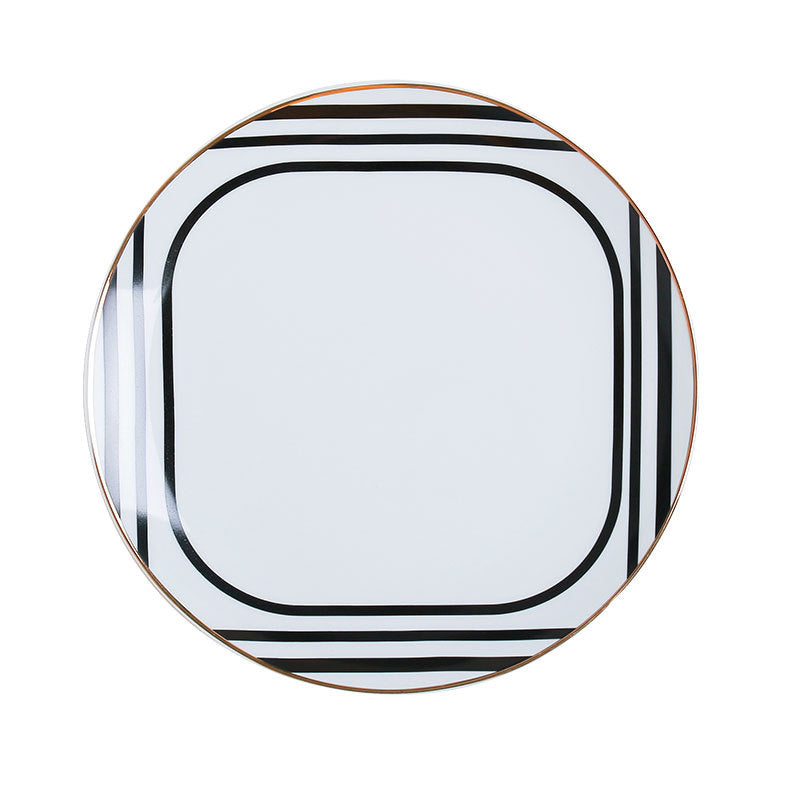 Showcase dining set: nordic light luxury western dinnerware, modern american ceramic tableware - wholesale from manufacturer