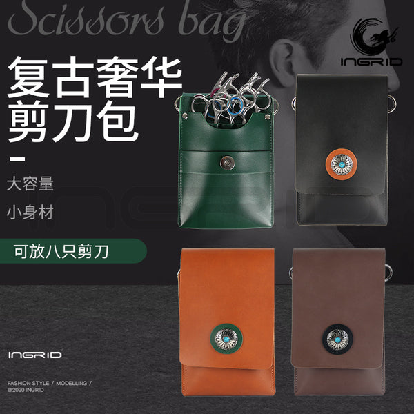 Hair Kit Hair Salon Hair Stylist Scissors Comb Bag Multifunctional Razor Electric Shear Push Storage Tool Fanny Pack