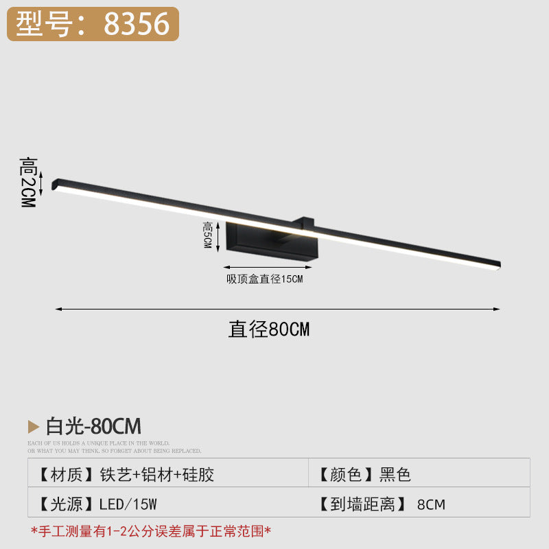 Wall lamp makeup lamp toilet bathroom toilet nordic bathroom mirror cabinet mirror lamp wall lamp LED mirror headlamp