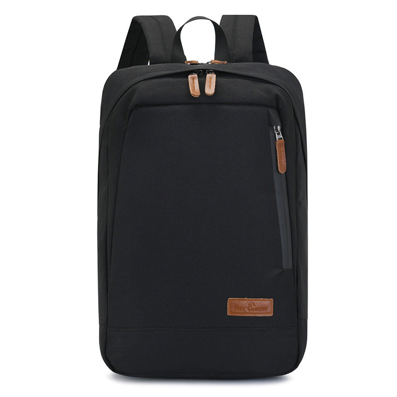 New simple casual backpack, lightweight computer backpack, waterproof fabric backpack