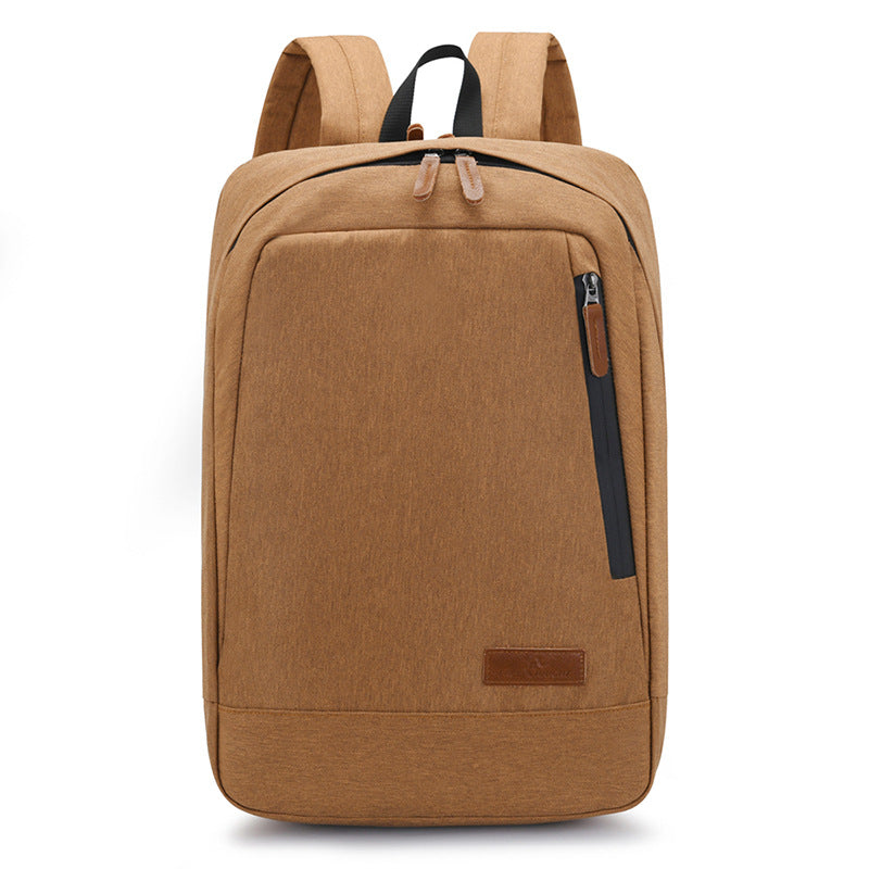 New simple casual backpack, lightweight computer backpack, waterproof fabric backpack
