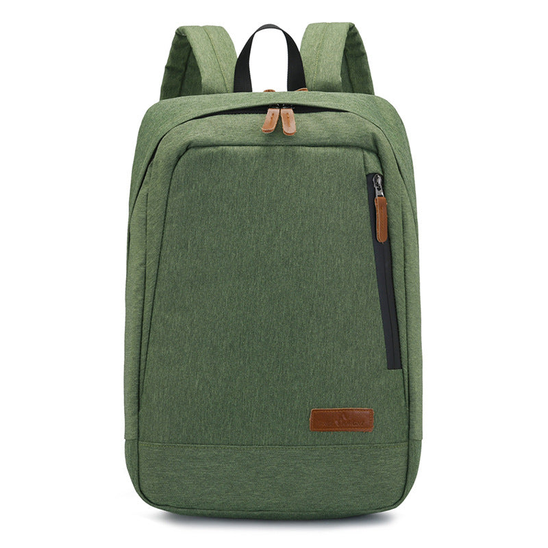 New simple casual backpack, lightweight computer backpack, waterproof fabric backpack