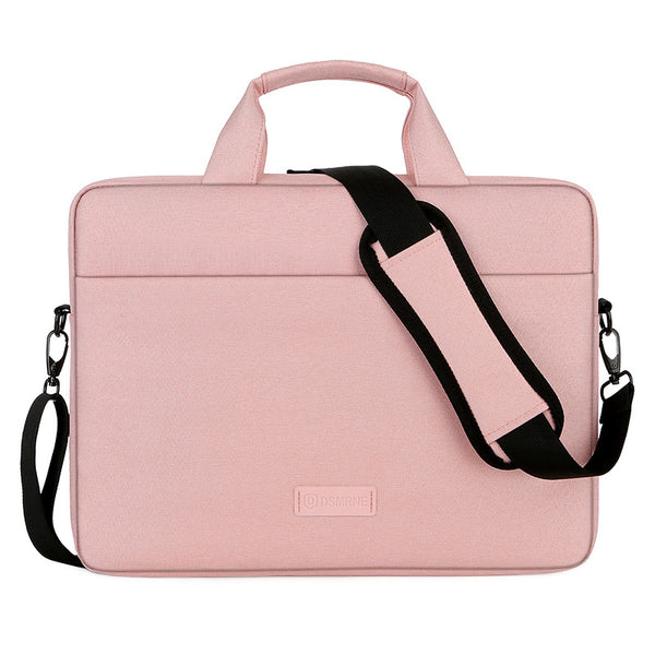 New laptop bag logo custom liner bag 15.6 inch ultra-thin shoulder oblique span notebook portable shoulder bag
