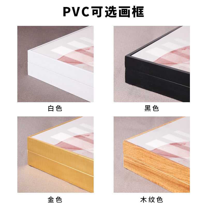 Nordic green plant push-pull meter box decorative painting non-punching distribution box hanging painting switch main gate blocking wall painting