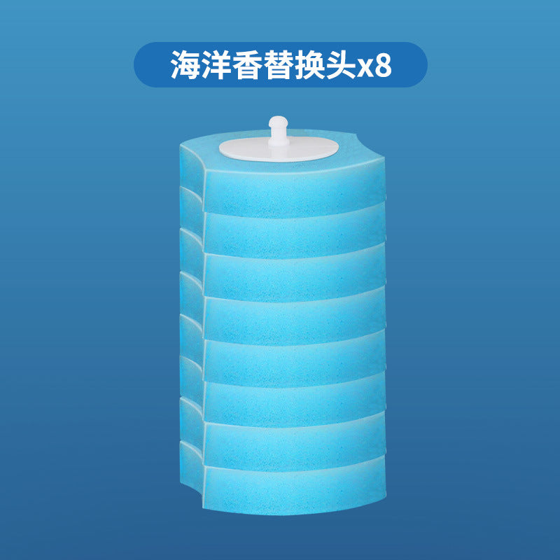 Wholesale disposable toilet brush - household toilet cleaning brush with long handle, no dead angles, wall-mounted cleaning tool
