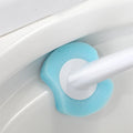 Wholesale disposable toilet brush - household toilet cleaning brush with long handle, no dead angles, wall-mounted cleaning tool