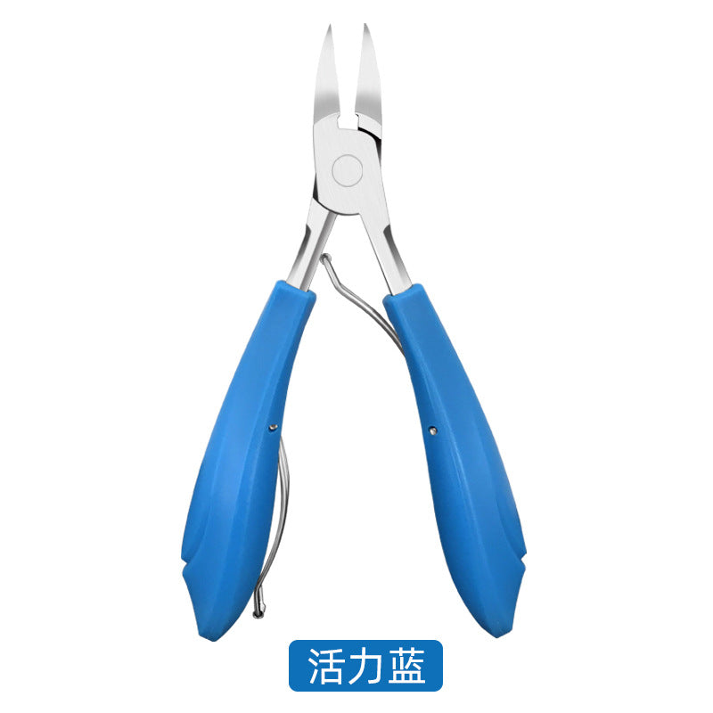 Ready stock new eagle mouth nail clippers ingrown toenail clippers stainless steel cuticle nippers manicure pedicure dead skin remover wholesale