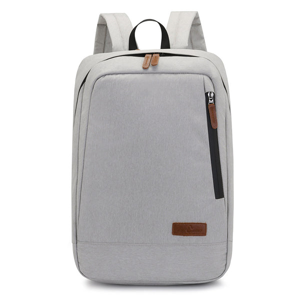 New simple casual backpack, lightweight computer backpack, waterproof fabric backpack