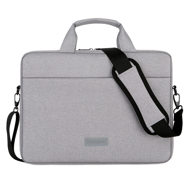 New laptop bag logo custom liner bag 15.6 inch ultra-thin shoulder oblique span notebook portable shoulder bag