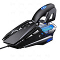 Silver carved g10 e-sports mechanical wired gaming mouse macro programming optical computer accessories wholesale yan she who's mud