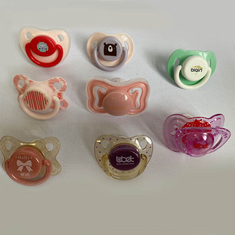 Baby pacifier silicone soft sleep type breast milk real feeling newborn baby pacifier oem oem export