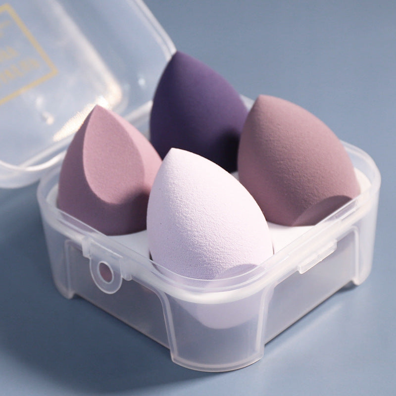 Wholesale makeup sponges, powder puffs, foundation sponges, makeup sponges, wet and dry dual-use boxed sponges, disposable powder puffs