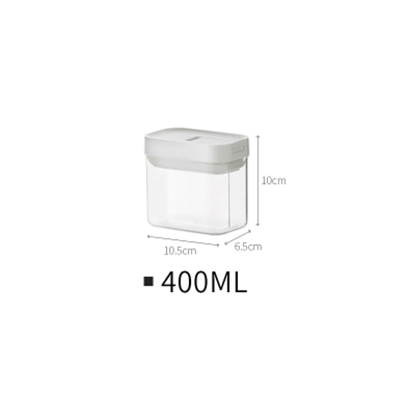 Home kitchen plastic sealed tank food storage jar milk powder storage tank grain sealed box food grade