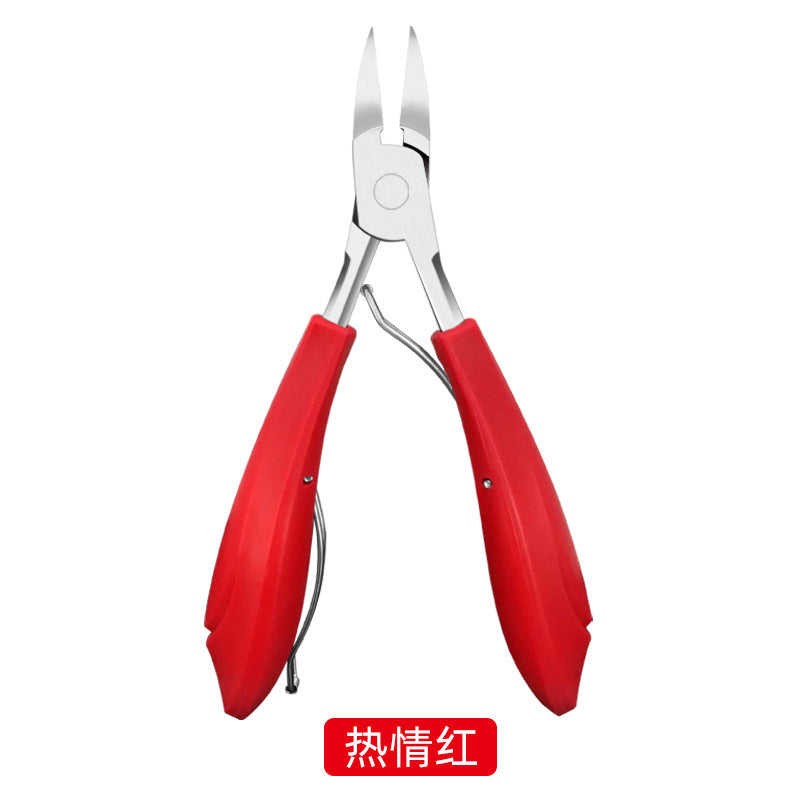 Ready stock new eagle mouth nail clippers ingrown toenail clippers stainless steel cuticle nippers manicure pedicure dead skin remover wholesale