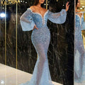 spring/autumn new arrivals: european and american style elegant long-sleeved midi/a-line knee-length dress - casual dress/gown