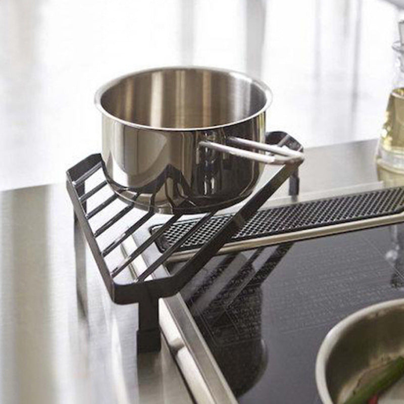 Japanese-style seasoning can storage rack, tripod, bathroom storage and finishing rack, small, fresh and simple