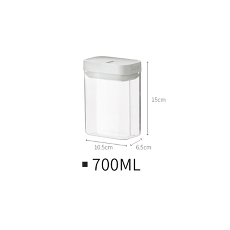 Home kitchen plastic sealed tank food storage jar milk powder storage tank grain sealed box food grade