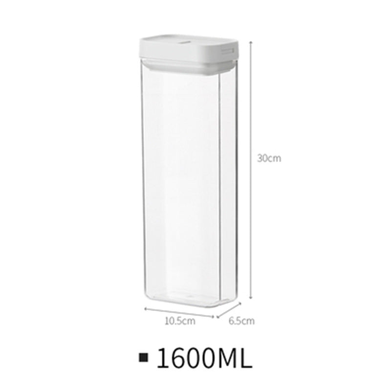 Home kitchen plastic sealed tank food storage jar milk powder storage tank grain sealed box food grade