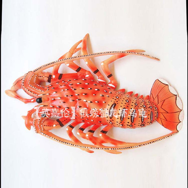 Wholesale of simulated lobster, plastic fake lobster, crab, turtle model, restaurant, shopping mall, hotel, aquarium decoration