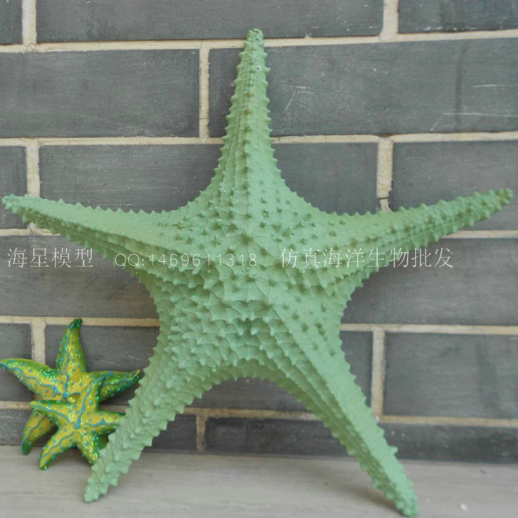Simulation handicraft resin starfish pentagram model air pendant starfish fish tank jewelry store restaurant decoration
