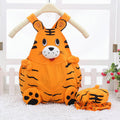 Baby summer camisole cute overalls shorts tiger romper infant summer clothes wholesale