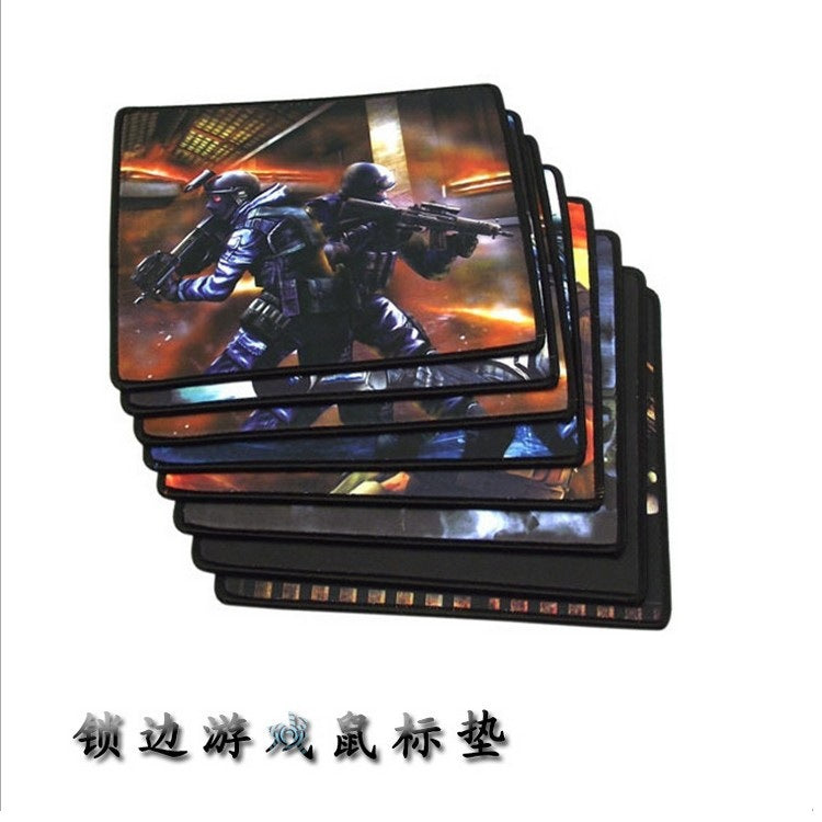 Loli l-11 dense copy thickened mouse pad, edge locking, edge sealing, edge sealing mouse pad 21*25*2mm