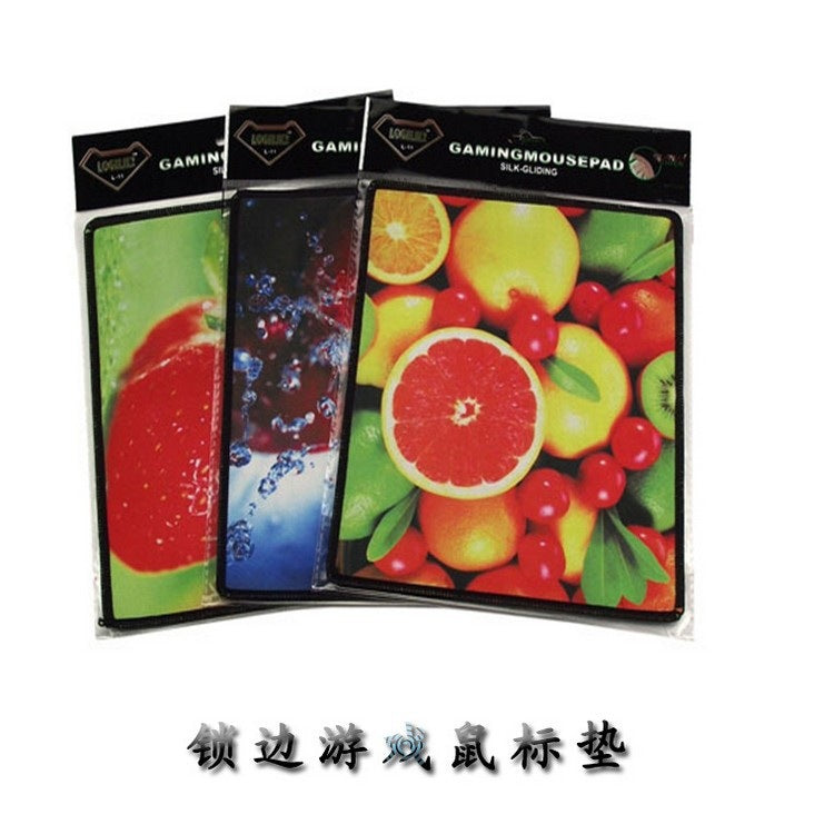 Loli l-11 dense copy thickened mouse pad, edge locking, edge sealing, edge sealing mouse pad 21*25*2mm