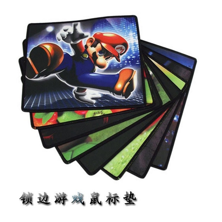 Loli l-11 dense copy thickened mouse pad, edge locking, edge sealing, edge sealing mouse pad 21*25*2mm